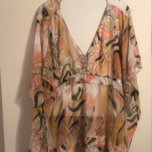 Lane Bryant Rayon tunic top